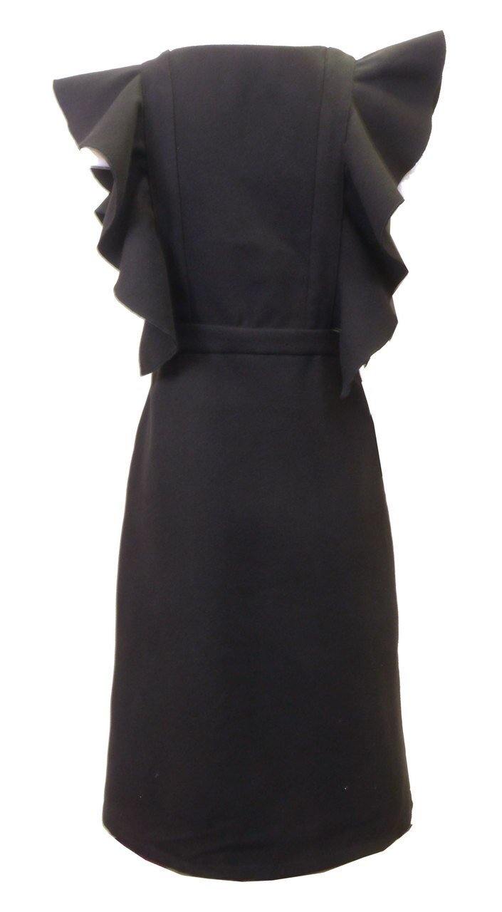 Miss Issippi Black Ruffle Jumper vendor-unknown