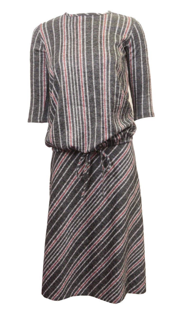 Objex Striped Skirt vendor-unknown