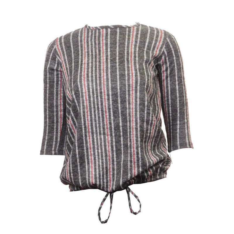 Objex Striped Sweater vendor-unknown