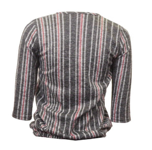 Objex Striped Sweater vendor-unknown