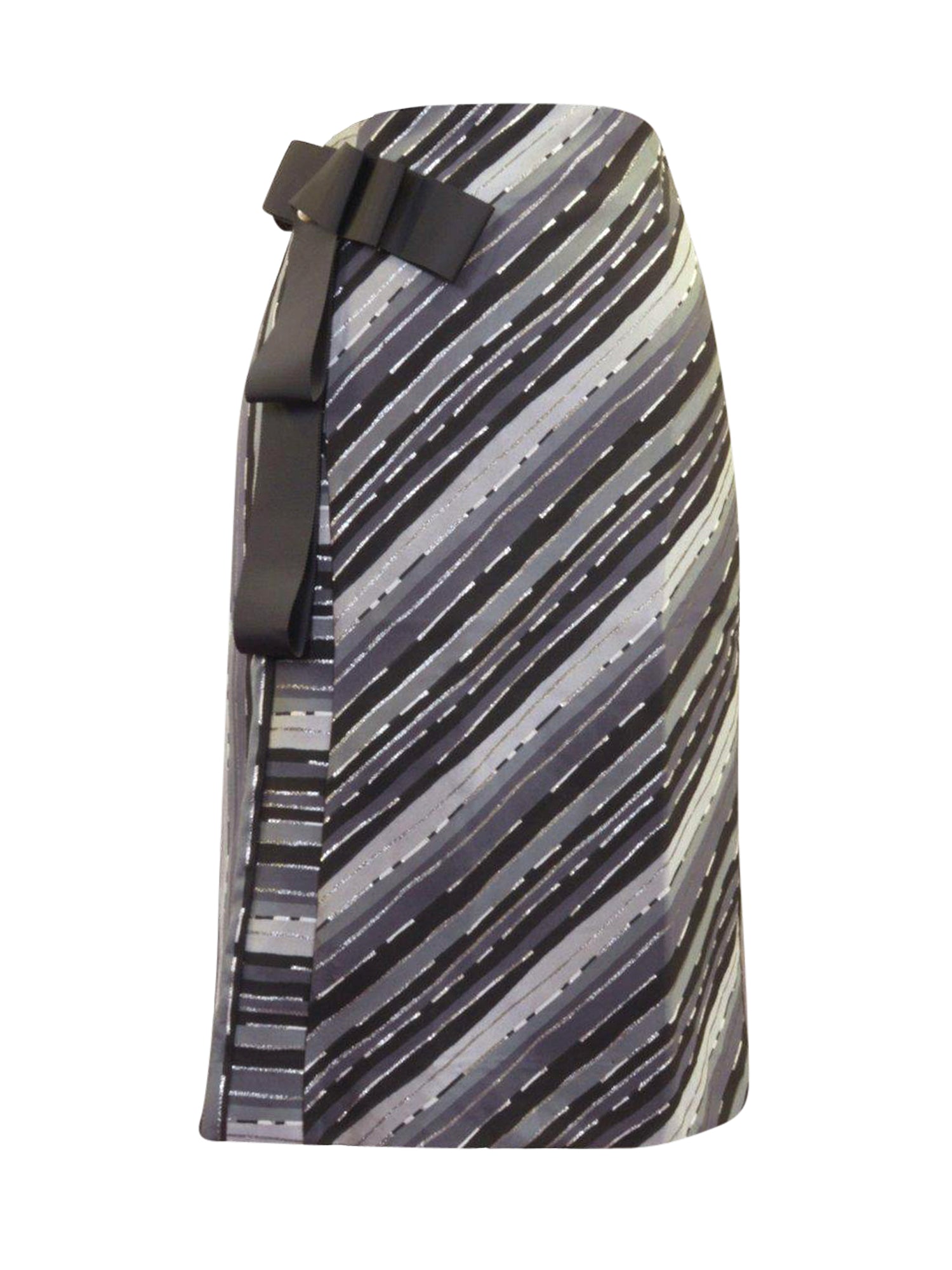 Front Row Black and Silver Skirt vendor-unknown