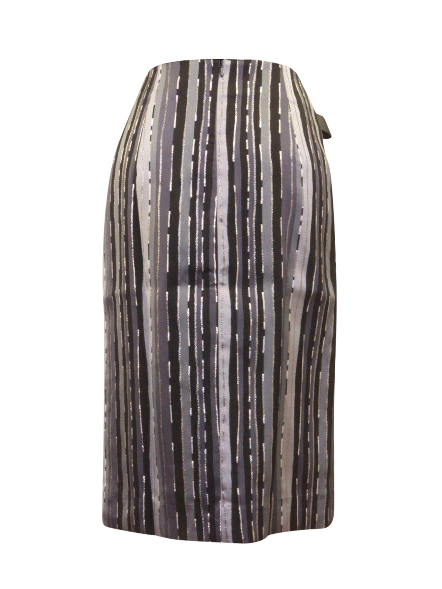 Front Row Black and Silver Skirt vendor-unknown