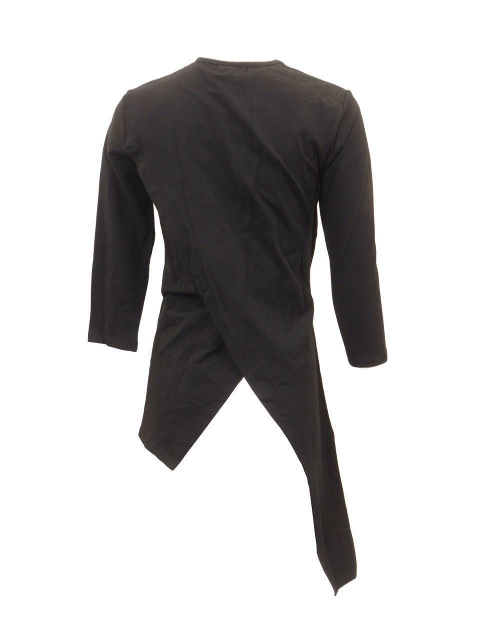 Madison & Park Black Wrap T-shirt vendor-unknown