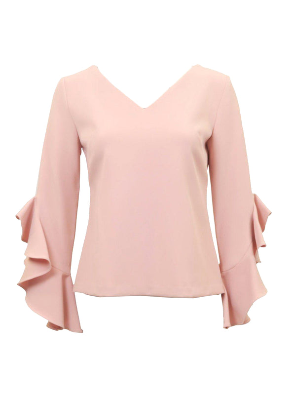 Alberto Makali Ruffle Sleeve Blouse Alberto Makali