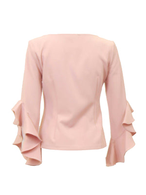 Alberto Makali Ruffle Sleeve Blouse Alberto Makali