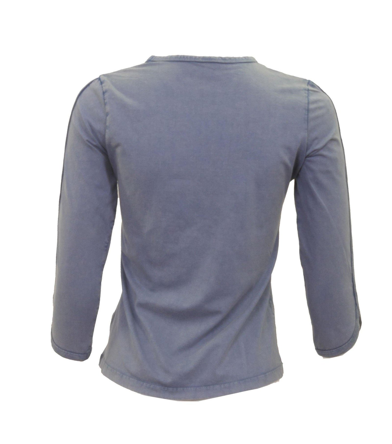 Love and Laughter Denim Wash Tee - PinkOrchidFashion