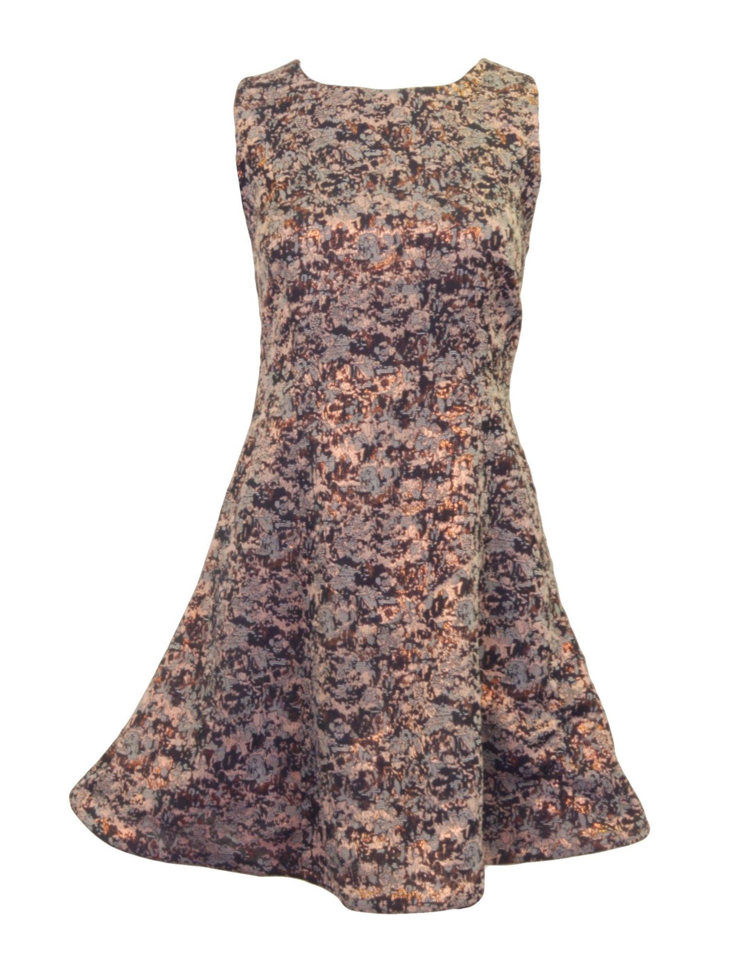 Allison Collection Metallic Jacquard Party Dress Allison Collection