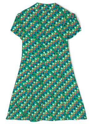 Philosophy Logo Print Short Sleeve Dress - Dresses