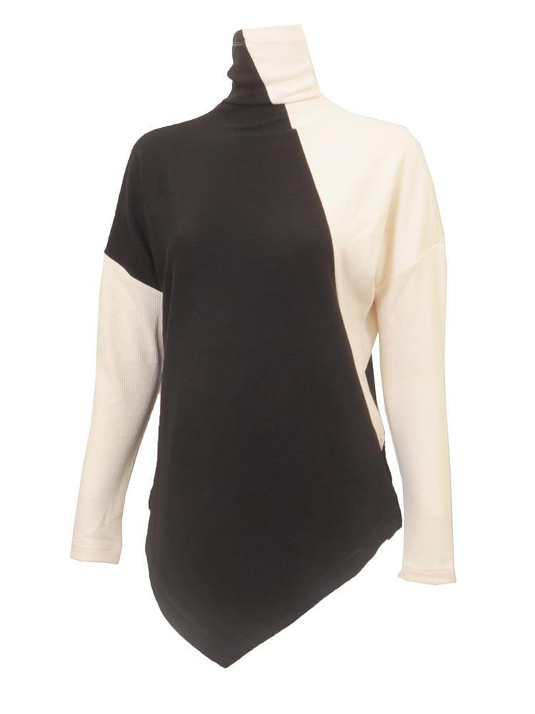 Qew Mock-Neck Dolman Top vendor-unknown