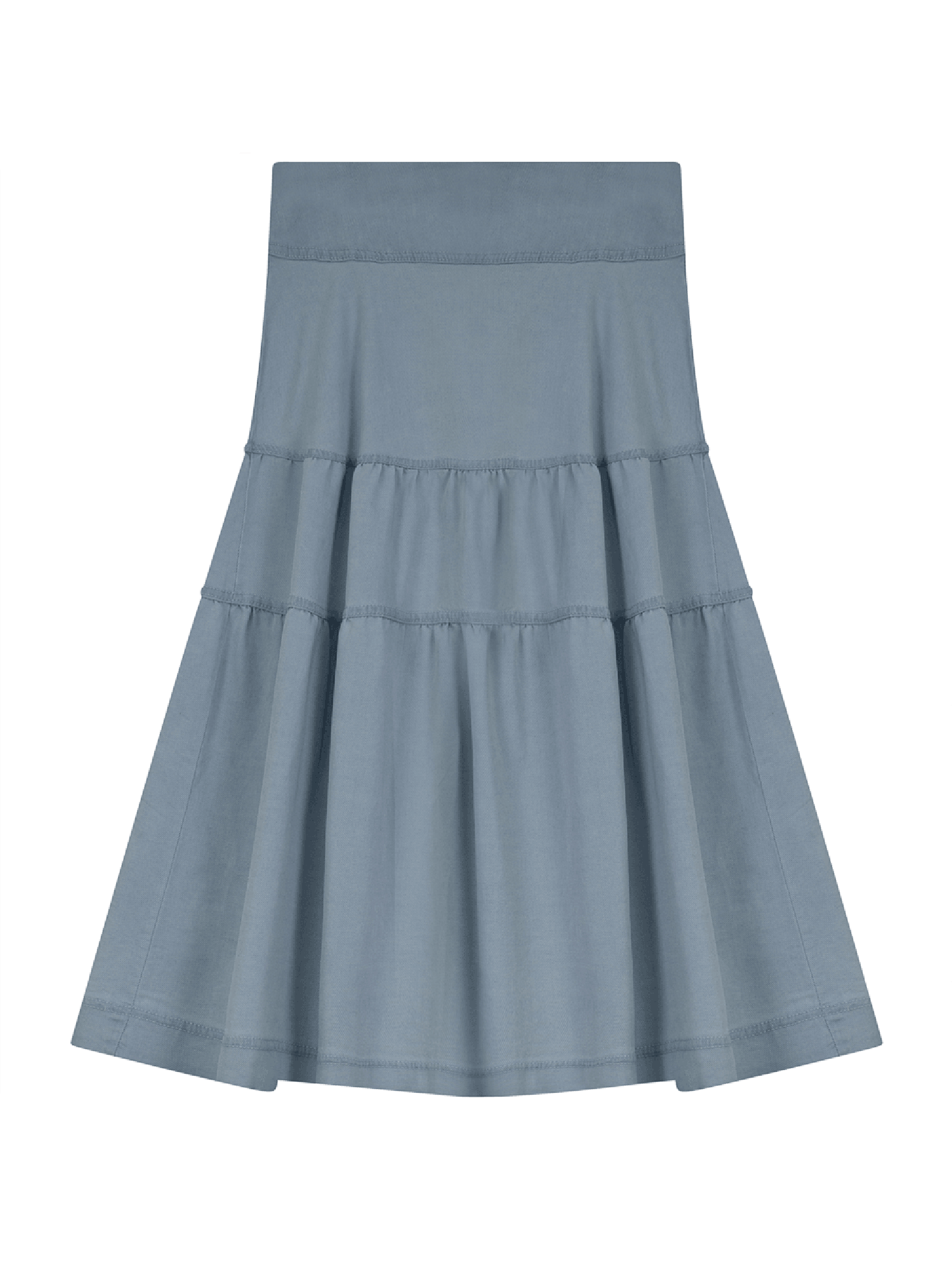 5 Stars Denim Tier Skirt - Skirts