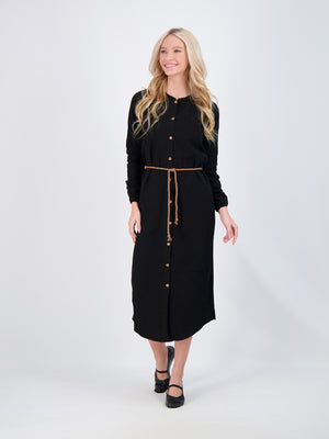 Note Teen Midi Shirt Dress - Dresses