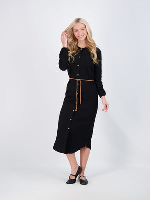 Note Teen Midi Shirt Dress - Dresses