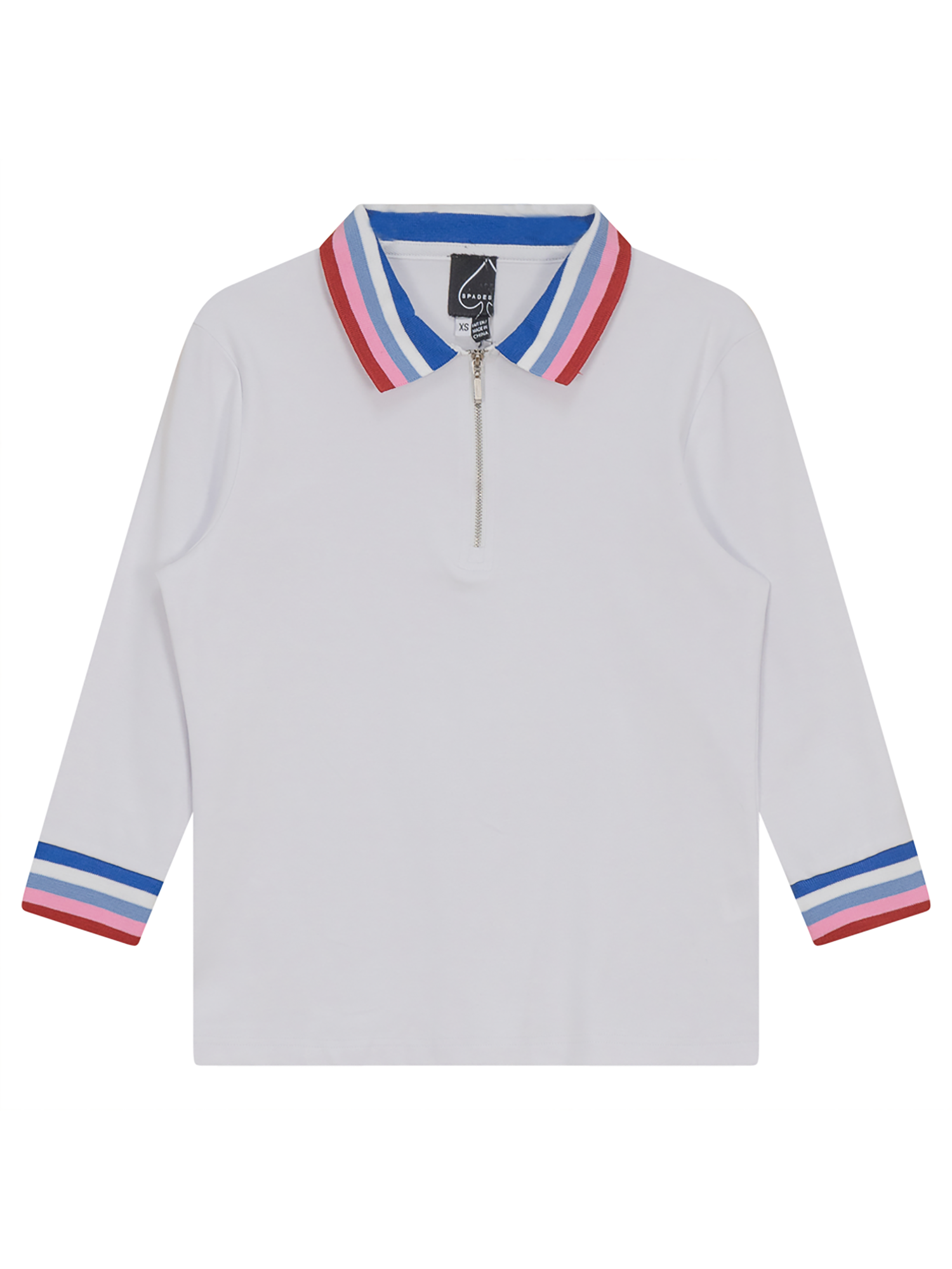 Spades Rainbow Contrast Tee - Tops