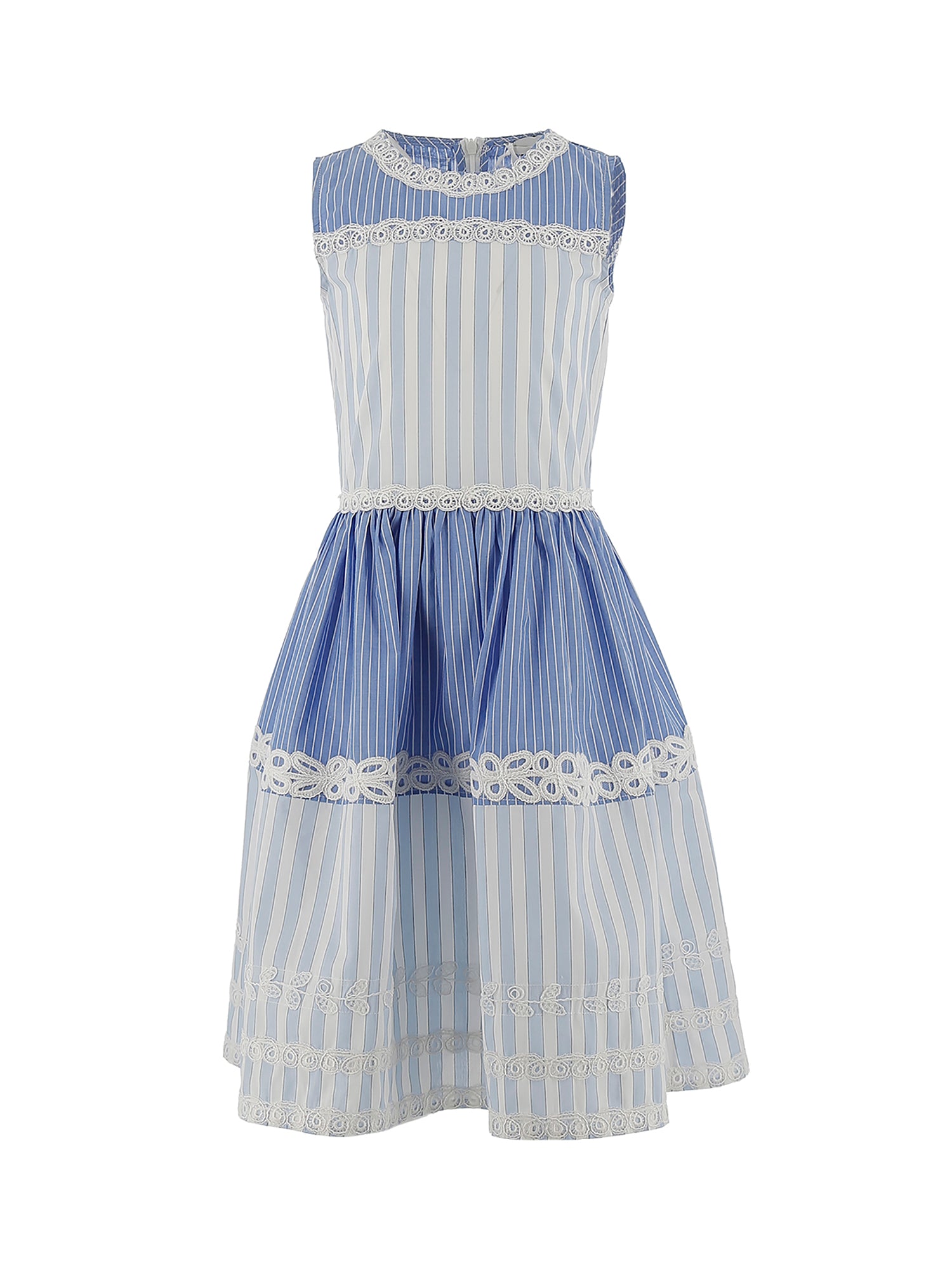 Ermanno Scervino Sleeveless Print Dress - Dresses