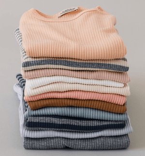 MarMar Ribbed Long Sleeve Shirt (Spring '21 colors) - PinkOrchidFashion