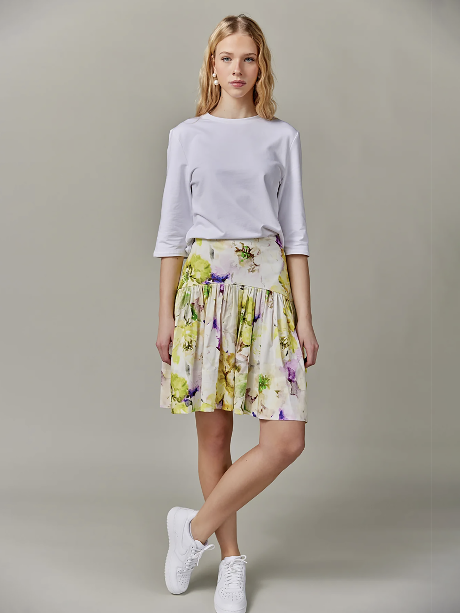 APPARALEL PRINT SKIRT - Skirts