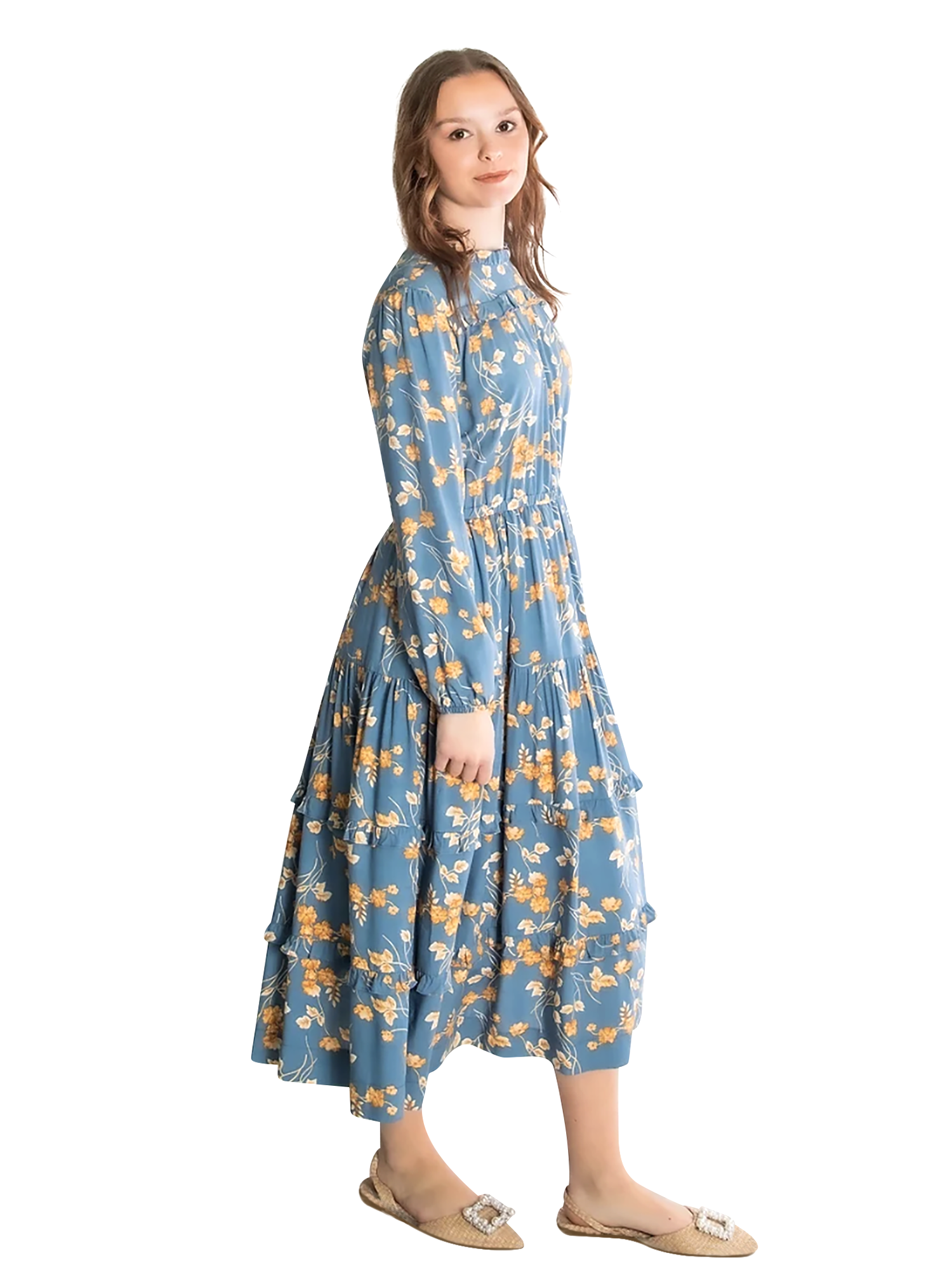 High The Collection Tiered Ruffle Dress - Dresses