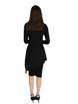 Ava Lea Ponte Chiffon Top vendor-unknown
