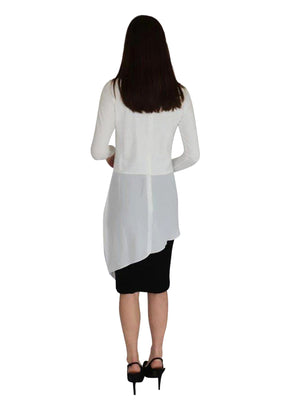 Ava Lea Ponte Chiffon Top vendor-unknown