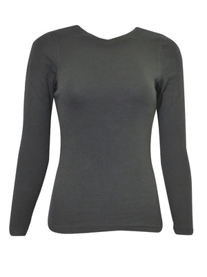 Hard Tail V-neck Long Sleeve T-shirt T-194 - Tops