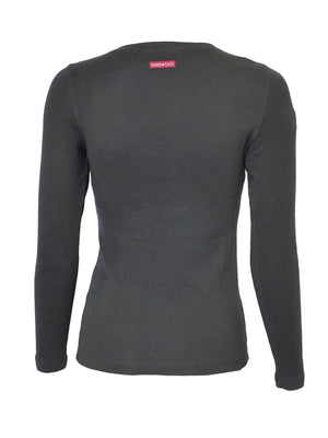 Hard Tail V-neck Long Sleeve T-shirt T-194 - Tops