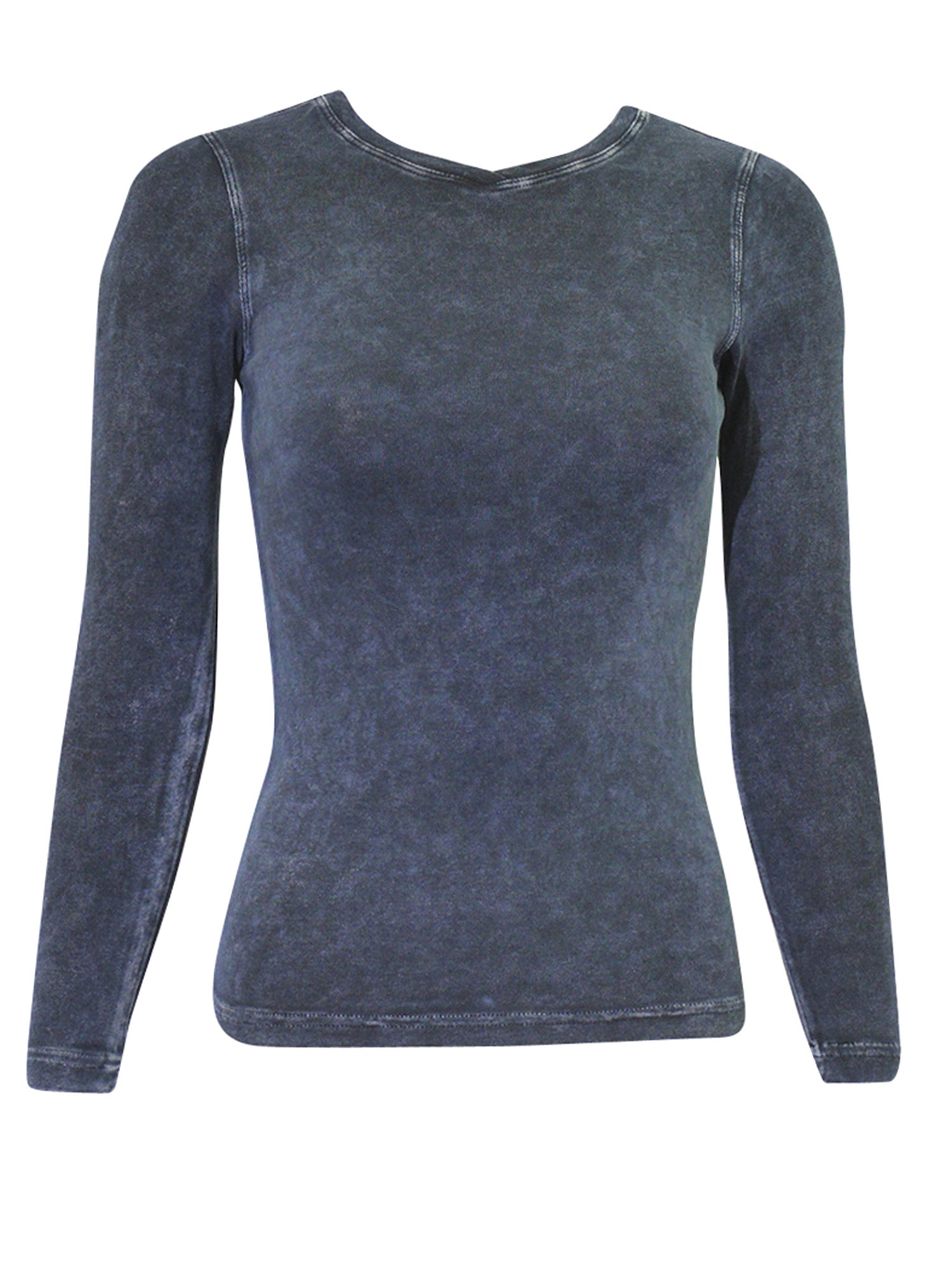 Hard Tail V-neck Long Sleeve T-shirt T-194 - Tops