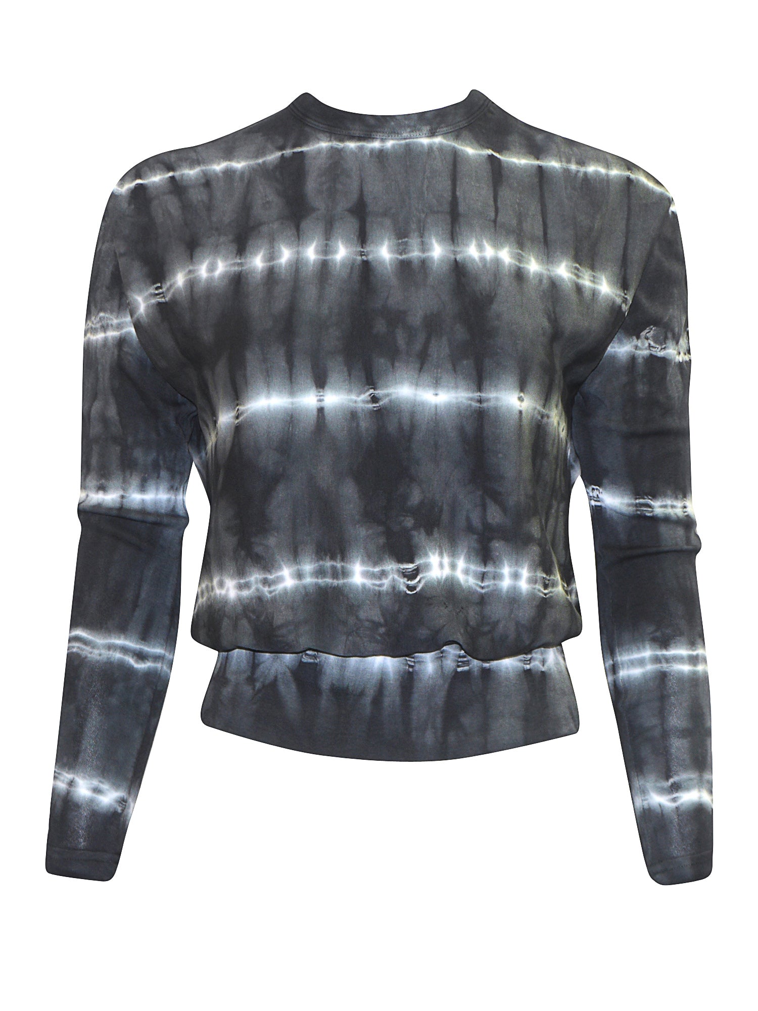 Hard Tail Long Sleeve Banded Top (Style T-216)