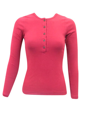 Hard Tail Long Sleeve Henley Shirt T-219 Hard Tail