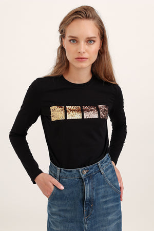 ORD Square Sequins Top - Tops