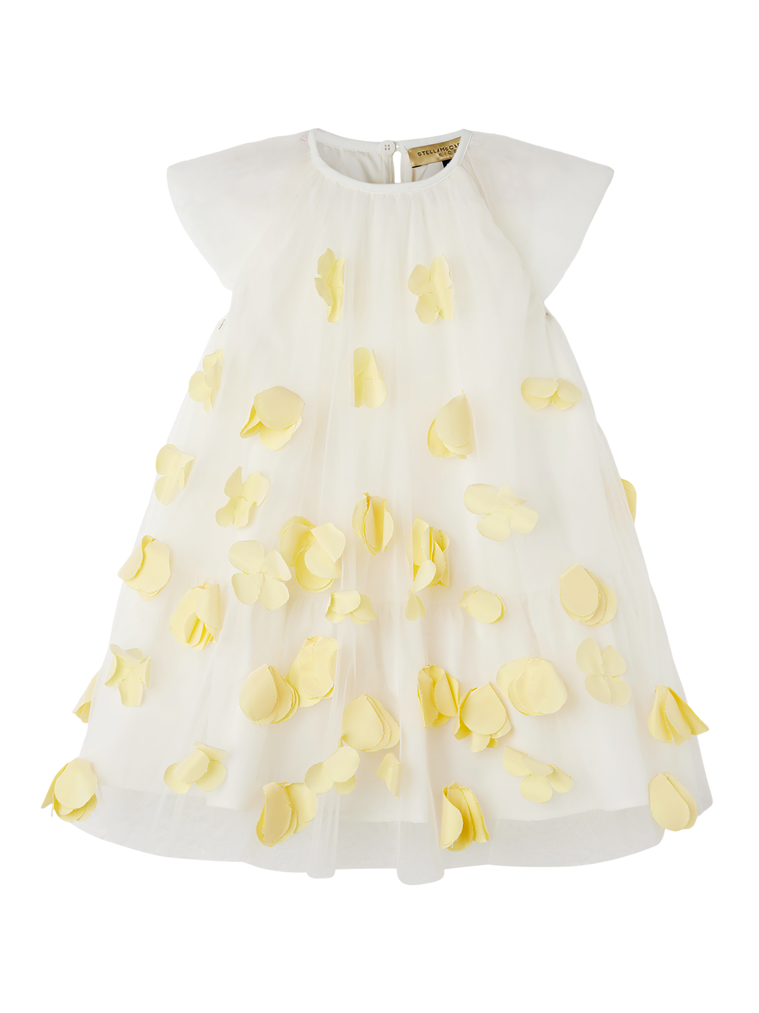 Stella McCartney Tulle Flower Patch Dress - Dresses