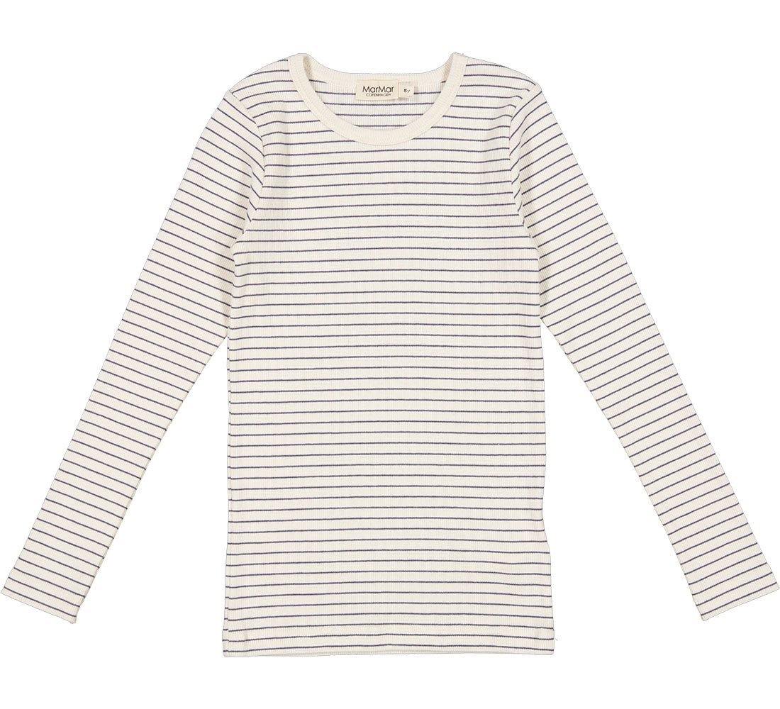 MarMar Striped Long Sleeve Tani Shirt - PinkOrchidFashion