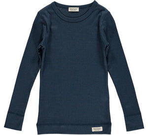 MarMar Ribbed Long Sleeve Shirt - PinkOrchidFashion