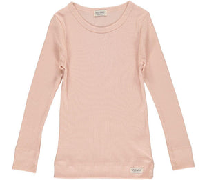 MarMar Ribbed Long Sleeve Shirt - PinkOrchidFashion