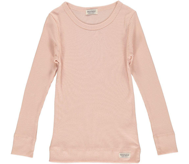 MarMar Ribbed Long Sleeve Shirt - PinkOrchidFashion