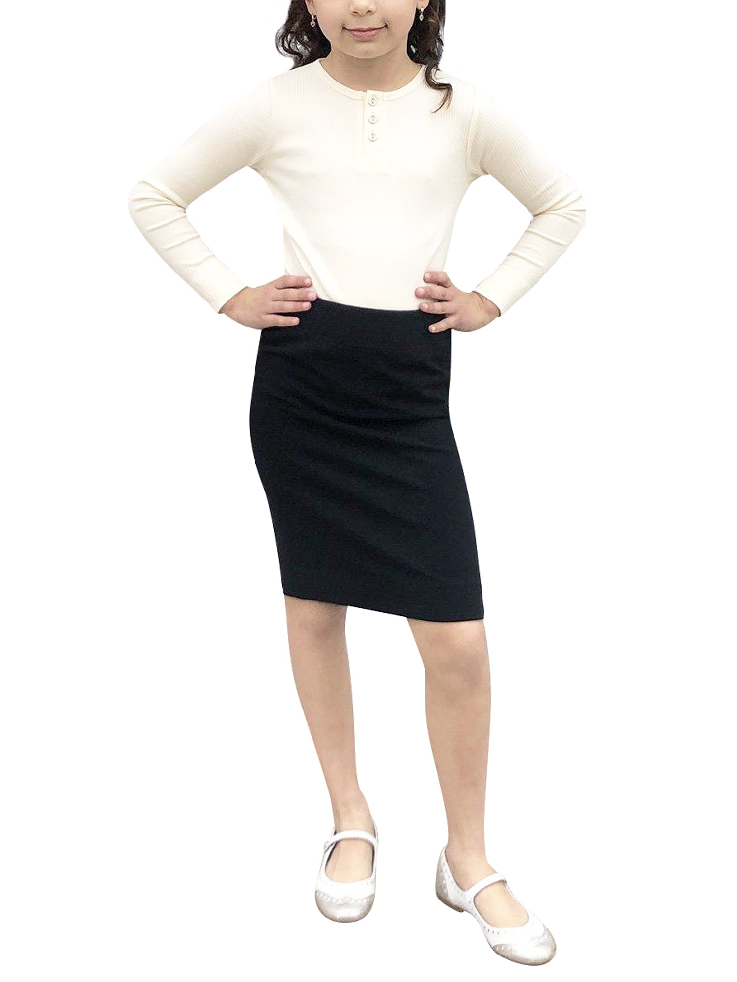 Hardtail Junior Cotton Pencil Skirt W-726 Hard Tail