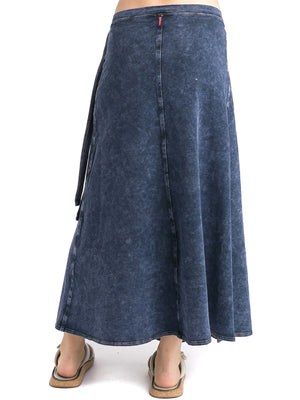 Hard Tail Long Wrap Skirt (W-964) - Skirts