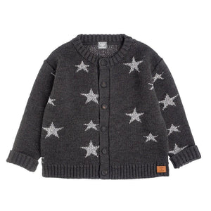 Tocoto Vintage Lurex Star Cardigan - PinkOrchidFashion