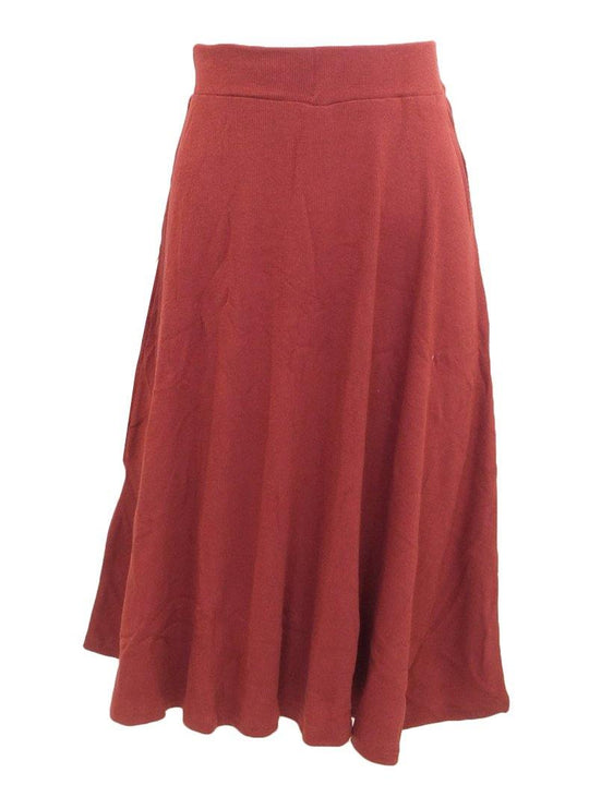 Peek-a-Boo Girls Soft Rib Skirt - PinkOrchidFashion