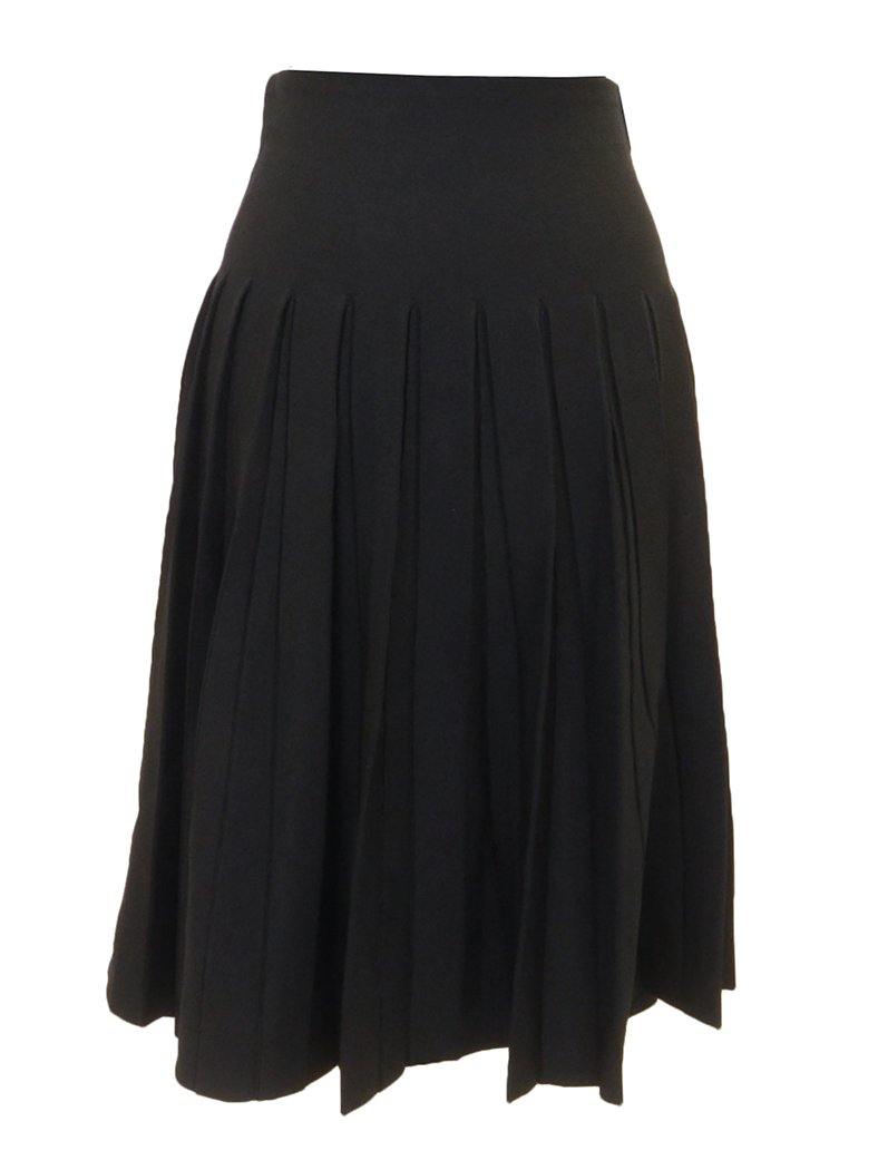 Wear & Flair Knit Pleated Skirt - PinkOrchidFashion