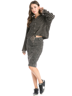 Hardtail Denim Pencil Skirt WJ-124 Hard Tail