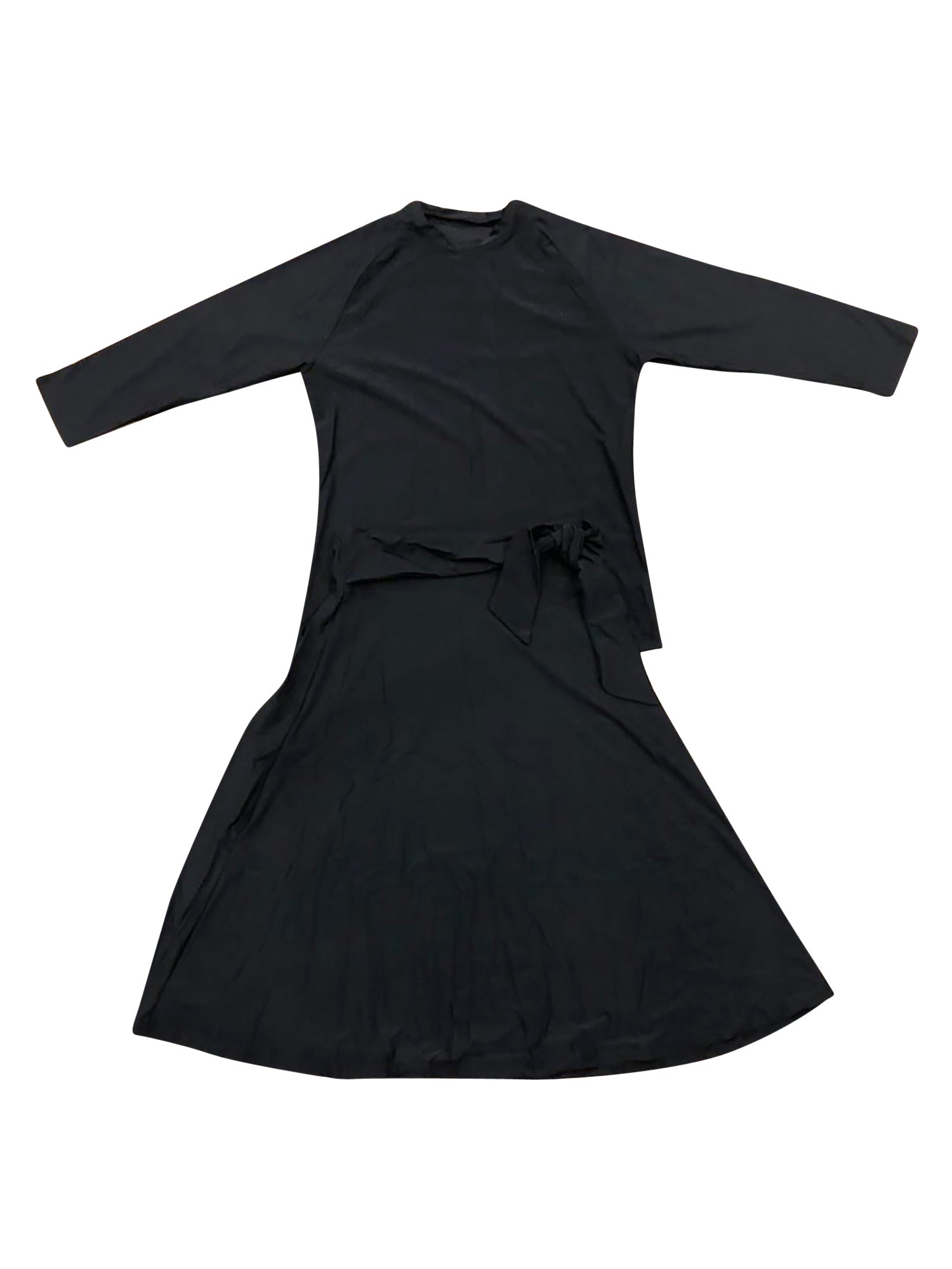 ByTheWai Black Tie Swim Skirt - Skirts