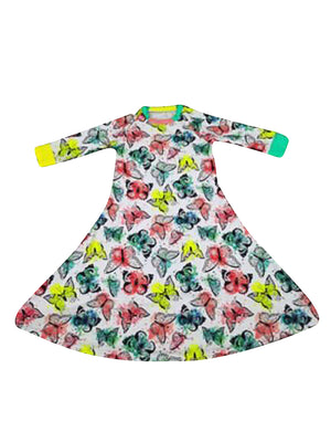 ByTheWai Girls Print Swim Dress - Dresses