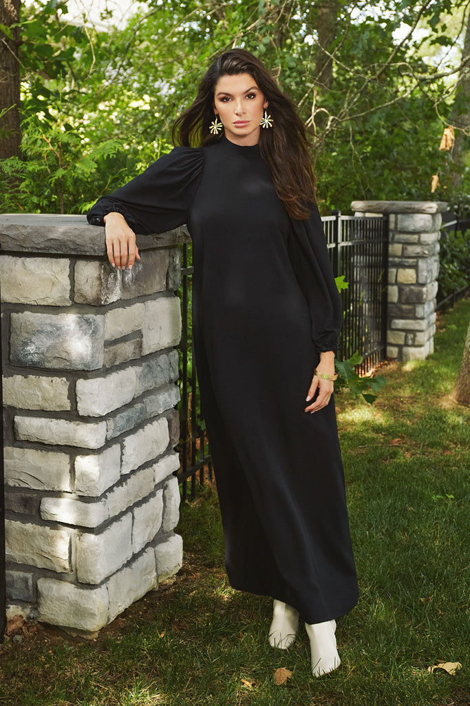 Pashmina Toggle Maxi Dress - Dresses