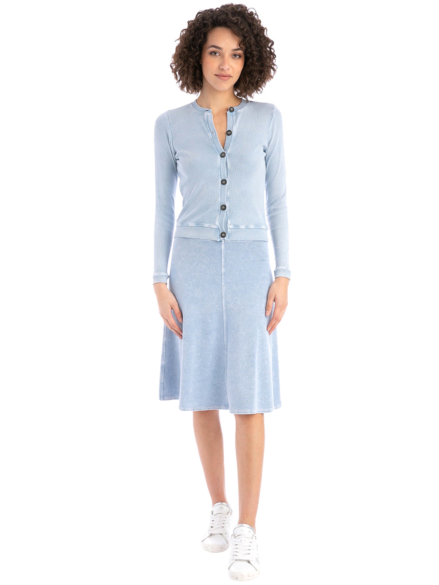 Hardtail Flat Waist Knee Skirt B-145 - Designers