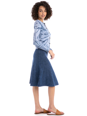 Hardtail Flat Waist Knee Skirt B-145 - Designers