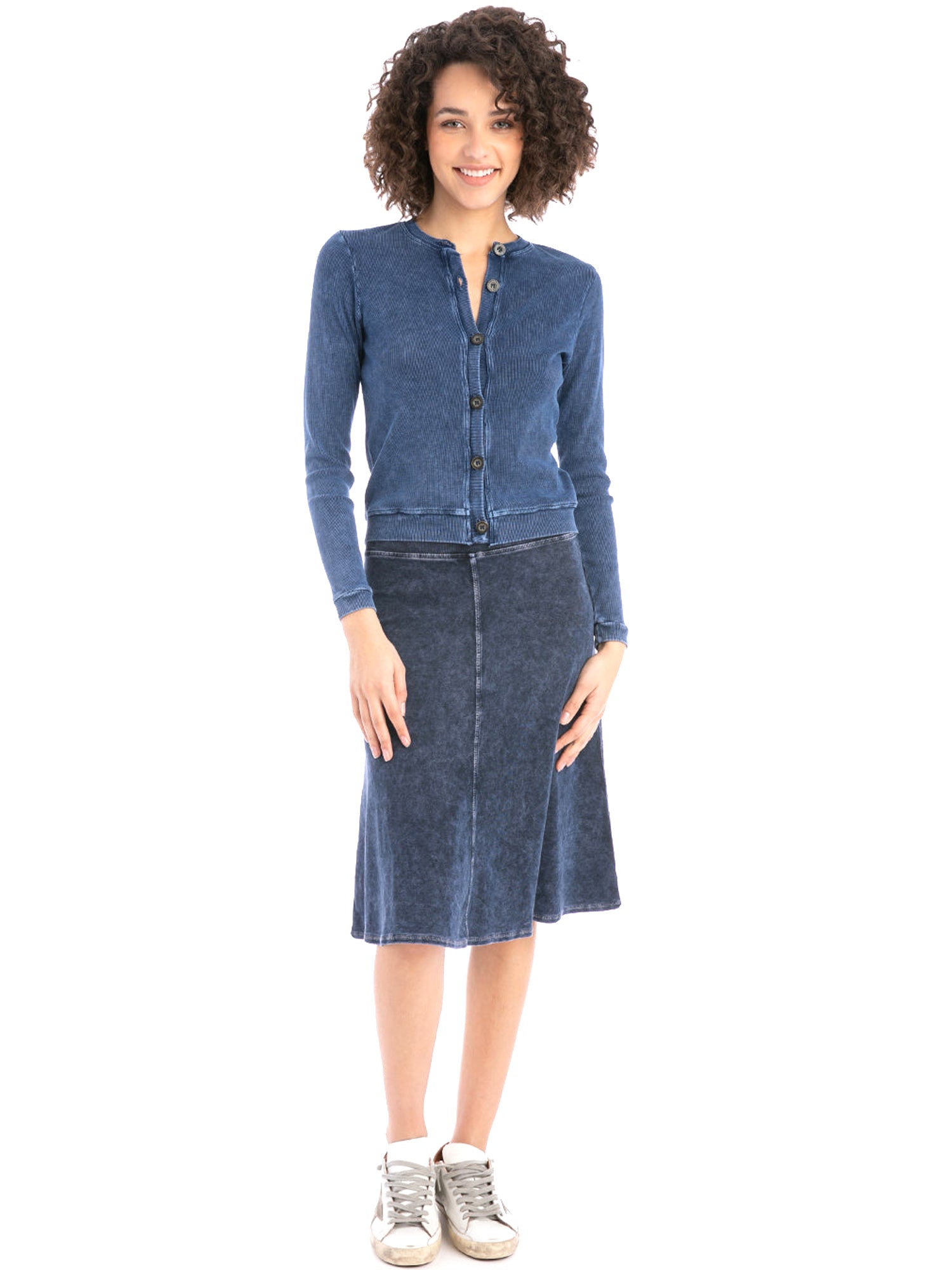 Hardtail Flat Waist Knee Skirt B-145 - Designers