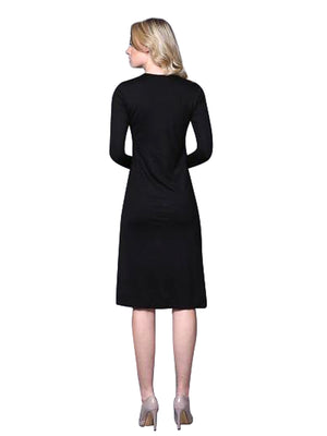 C&M Collection Basic Black Dress C&M Collection