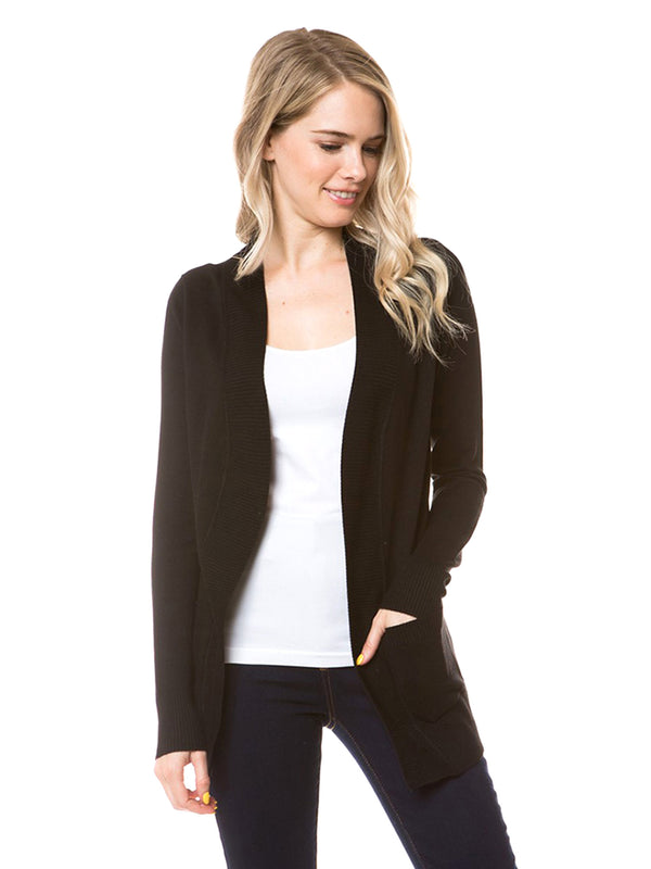 Cielo Open Knit Cardigan - Cardigan