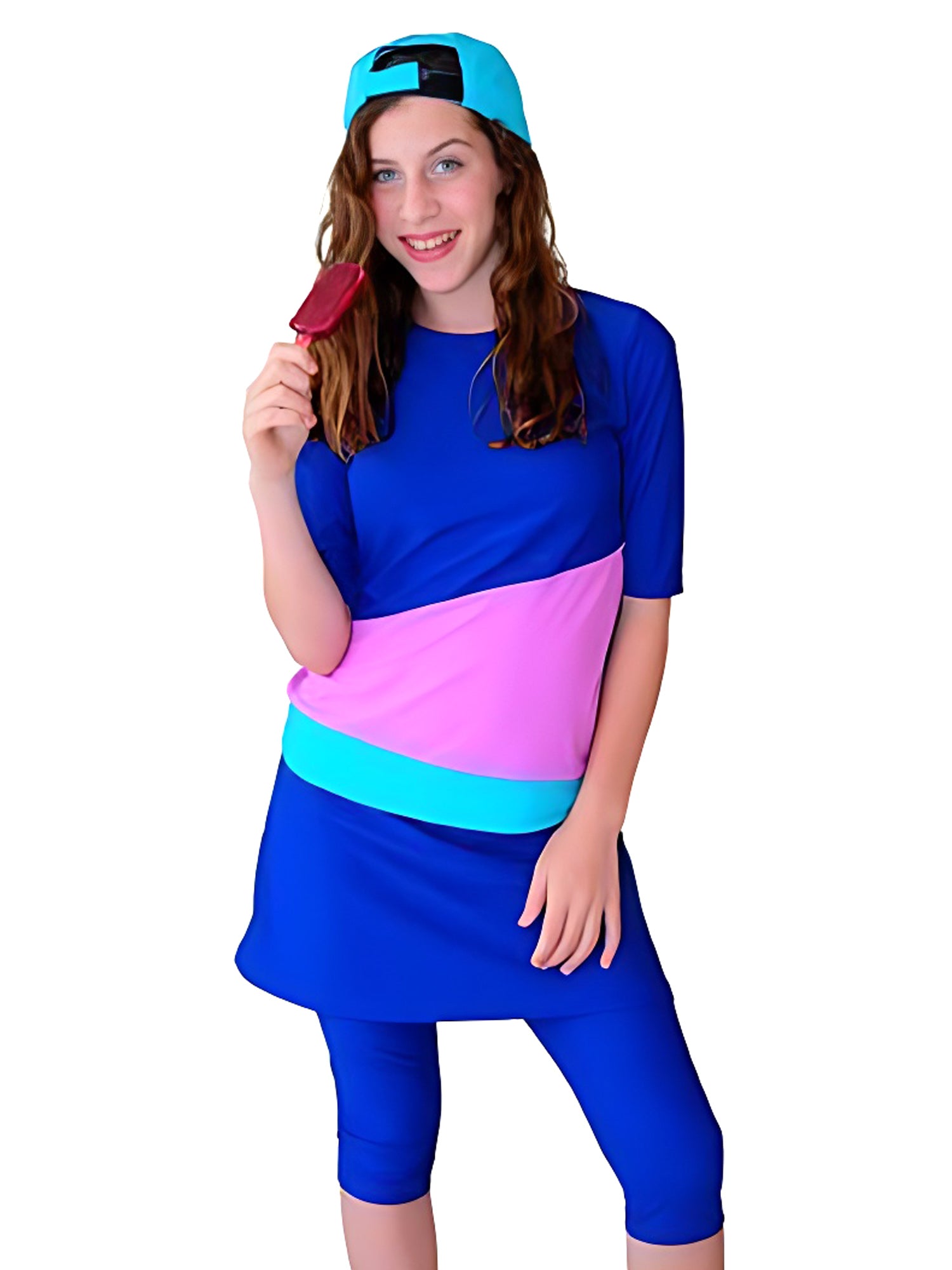 Hydrochic Colorblock Kids Swim Shirt Hydrochic