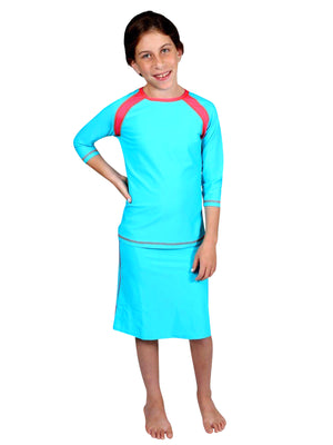 Hydrochic 3/4 Sleeve Kids Swim Shirt Hydrochic